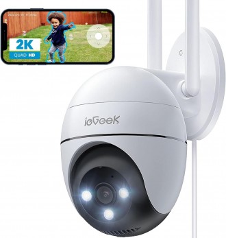 Камера видеонаблюдения IP наружная панорамная QHD 3 Мп ИК ieGeek ZS-GQ2. Одесса. фото 1 Камера видеонаблюдения IP наружная панорамная QHD 3 Мп ИК ieGeek ZS-GQ2. Одесса. фото 1