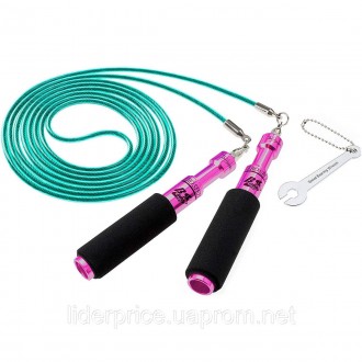 Скакалка швидкісна BUDDY LEE AERO SPEED GREEN JUMP ROPE with CABLE&PVC
Артикул: . . фото 3