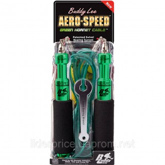 Скакалка швидкісна BUDDY LEE AERO SPEED GREEN JUMP ROPE with CABLE&PVC
Артикул: . . фото 5