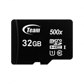 Карта пам'яті Team 32Gb microSDHC class 10 (TUSDH32GCL10U03) Високошвидкісн. . фото 3