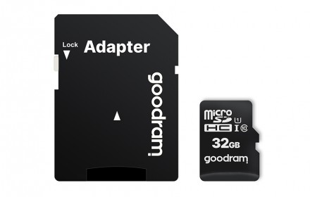 Карта пам`ятi MicroSDHC 32GB UHS-I Class 10 GOODRAM + SD-adapter (M1AA-0320R12). Харьков. фото 1 Карта пам`ятi MicroSDHC 32GB UHS-I Class 10 GOODRAM + SD-adapter (M1AA-0320R12). Харьков. фото 1