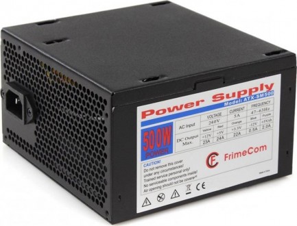 Блок живлення FrimeCom SM500R 500W. Харьков. фото 1 Блок живлення FrimeCom SM500R 500W. Харьков. фото 1