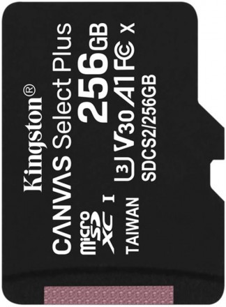 Карти пам’яті Canvas Select Plus microSD компанії Kingston сумісні з пристроями . . фото 3