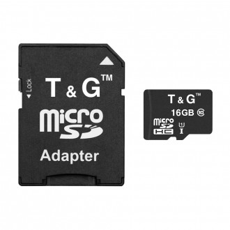 Карта пам"яті T&G microSD (UHS-1) (micro SECURE DIGITAL High Capacity). Сумісна . . фото 2