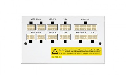 DQ750-M-V2L WH - це повністю новий 750W і повністю модульний, 80 PLUS Gold блок . . фото 10