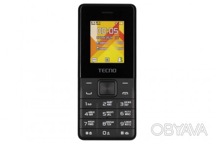 Tecno T301 DS - телефон, оснащений кольоровим дисплеєм, що відображає до 65 тис.. . фото 1