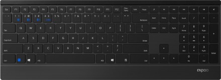 Клавіатура бездротова Rapoo E9500M Wireless Black. Харьков. фото 1 Клавіатура бездротова Rapoo E9500M Wireless Black. Харьков. фото 1