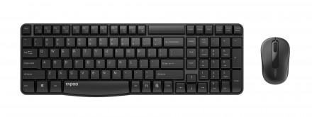 Комплект (клавіатура, мишка) Rapoo X1800S Combo Wireless Black. Харьков. фото 1 Комплект (клавіатура, мишка) Rapoo X1800S Combo Wireless Black. Харьков. фото 1