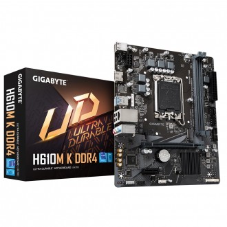 Материнська плата Gigabyte H610M K DDR4 Socket 1700. Харьков. фото 1 Материнська плата Gigabyte H610M K DDR4 Socket 1700. Харьков. фото 1