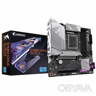 Материнська плата Gigabyte B760M Aorus Elite AX Socket 1700