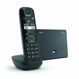 Радiотелефон DECT Gigaset AS690 IP Black (S30852H2813S301). Харків. фото 1 Радiотелефон DECT Gigaset AS690 IP Black (S30852H2813S301). Харків. фото 1
