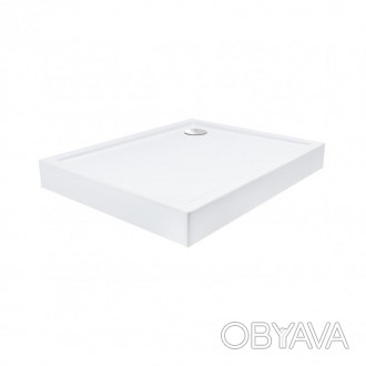 Душевой поддон Qtap Tern 301812C 100x80x12 см + сифон