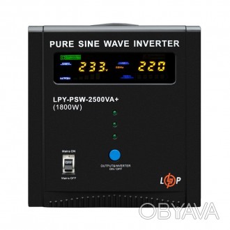 ИБП с правильной синусоидой LPY-PSW-2500VA+ (1800Вт) 10A/20A
Источники бесперебо. . фото 1