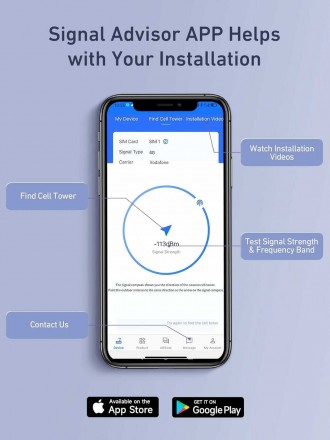 Акція! Підсилювач сигналу для домашнього мобільного телефону. ANYCALL Mobile Sig. . фото 9 Акція! Знижка! В наявності один комплект!
Підсилювач сигналу для домашнього м. . фото 9