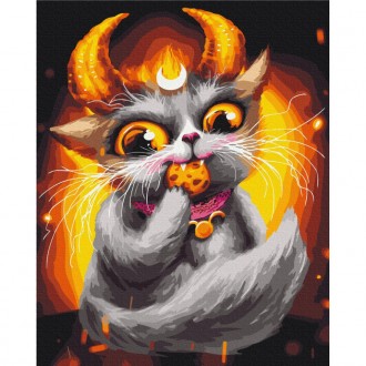 Картина по номерам "Котик Телец" ©Марианна Пащук BS54080, 40x50 см. Рогатин. фото 1 Картина по номерам "Котик Телец" ©Марианна Пащук BS54080, 40x50 см. Рогатин. фото 1