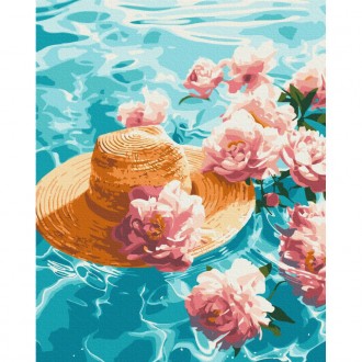 Картина по номерам "Водяные пионы" BS54087, 40x50 см. Рогатин. фото 1 Картина по номерам "Водяные пионы" BS54087, 40x50 см. Рогатин. фото 1