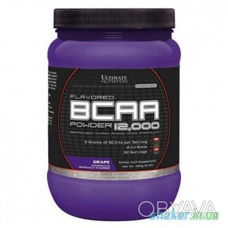  BCAA 12 000 от Ultimate Nutrition - незаменимые аминокислоты BCAA в порошке с р. . фото 1