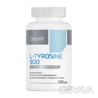  L-Tyrosine 500 mg від OstroVit це спортивна добавка в капсулах, що містить амін. . фото 1