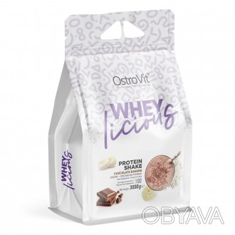  OstroVit WHEYlicious Protein Shake інноваційний комбінація сироваткового протеї. . фото 1