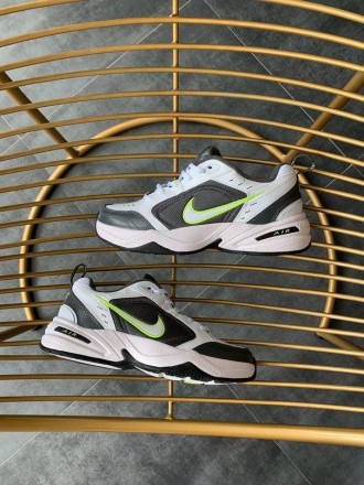 Кроссовки мужские белые Nike Air Monarch 
Белые крутые спортивные кроссовки Найк. . фото 7