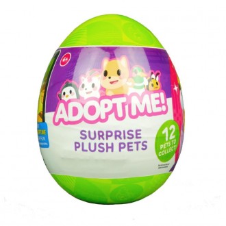 Мягкая игрушка-сюрприз в яйце Забавные зверюшки Adopt ME! AME0020 в ассортименте. Киев. фото 1 Мягкая игрушка-сюрприз в яйце Забавные зверюшки Adopt ME! AME0020 в ассортименте. Киев. фото 1
