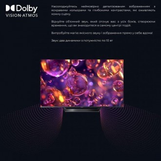 Телевизор QLED 50" (127 см) с безрамочным корпусом и голосовым управлением LIBER. . фото 9