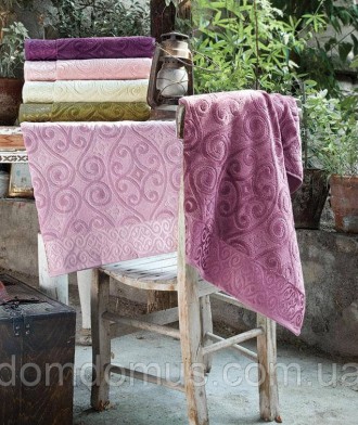 Hanzade велюрові рушники 70х140см., 6 шт/уп. Pupilla Туреччина.. Одесса. фото 1
