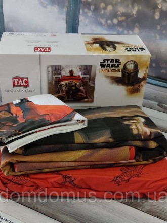 Mandalorian полуторна дитяча постіль. Ранфорс. TAC Туреччина.. Одесса. фото 1 Mandalorian полуторна дитяча постіль. Ранфорс. TAC Туреччина.. Одесса. фото 1