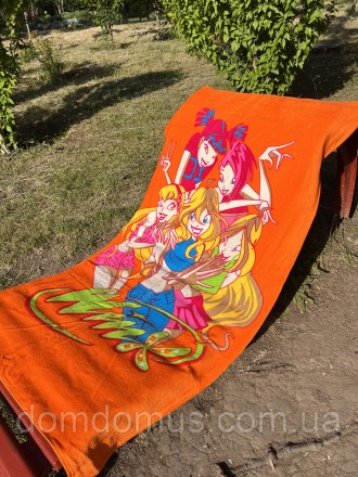 Пляжний рушник 75х150см. Туреччина. Winks oranj. Одесса. фото 1 Пляжний рушник 75х150см. Туреччина. Winks oranj. Одесса. фото 1