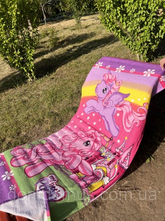 Пляжний рушник 75х150см. Туреччина. Поні для дівчат.. Одесса. фото 1 Пляжний рушник 75х150см. Туреччина. Поні для дівчат.. Одесса. фото 1