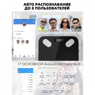 Електронні ваги для підлоги Domotec MS-2017A, з додатком на телефон. . фото 4 Контролювати свою вагу та стежити за здоров’ям допоможуть ваги підлогові D. . фото 4