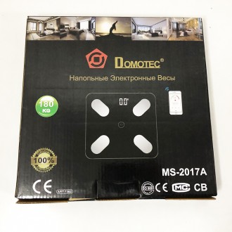 Електронні ваги для підлоги Domotec MS-2017A, з додатком на телефон. . фото 13 Контролювати свою вагу та стежити за здоров’ям допоможуть ваги підлогові D. . фото 13