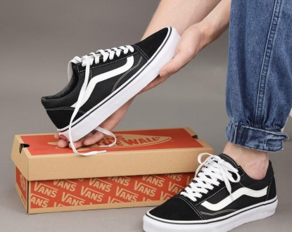 Кеды мужские черные Vans Old Skool 
Представляем вашему вниманию стильные мужски. . фото 11