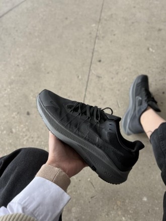 Кроссовки мужские черные Nike Zoom Air Running Black Grey 
Мужские кроссовки Най. . фото 7