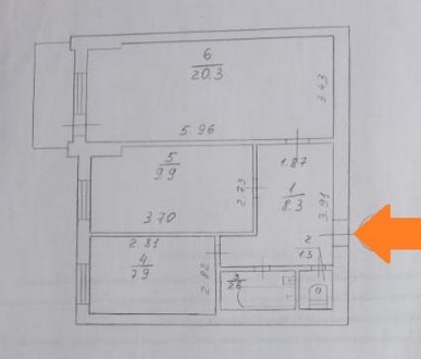 Здається 2-х кім. квартира.  Новобіличі, метро Академмістечко, вул. Олевська 3 В. Новобеличи. фото 4