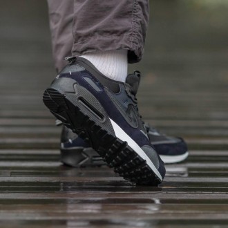 Кроссовки мужские черные Nike Air Max 90 Futura Black Blue
Черные мужские кроссо. . фото 8