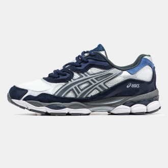 Кроссовки мужские белые Asics Gel-NYC White Blue
Представляем вам крутые мужские. . фото 2