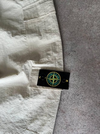 
Спортивные штаны мужские бежевые весна-осень фирменные Stone Island (Стон Айлен. . фото 4