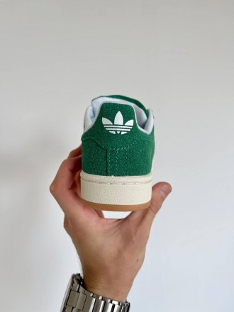 Кроссовки мужские зеленые Adidas Campus Dark Green White
Мужские кроссовки Адида. . фото 3