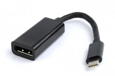 Кабель-адаптер інтерфейсів USB-C (вилка) - Displayport (розетка) Дозволяє переда. . фото 2