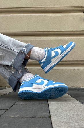 Кроссовки мужские голубые Nike SB DUNK LOW « UNIVERSITY BLUE »
Представляем ваше. . фото 7