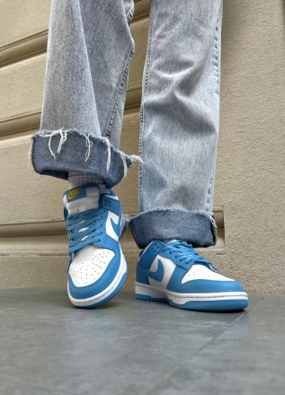 Кроссовки мужские голубые Nike SB DUNK LOW « UNIVERSITY BLUE »
Представляем ваше. . фото 9