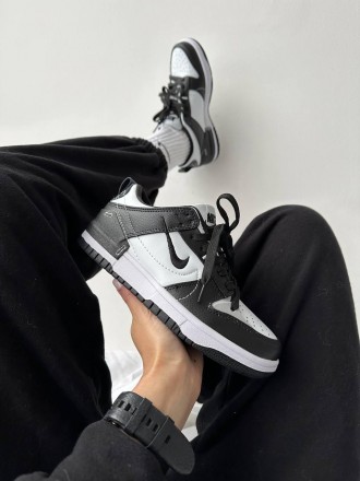 Кроссовки мужские черно-белые Nike SB Dunk Low Disrupt 2 Black White
Мужские кро. . фото 2