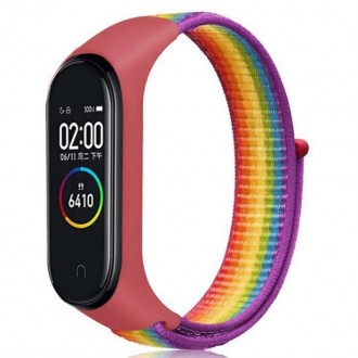 Ремінець BeCover Nylon Style для Xiaomi Mi Smart Band 7 Red-Rainbow (707669). Харьков. фото 1 Ремінець BeCover Nylon Style для Xiaomi Mi Smart Band 7 Red-Rainbow (707669). Харьков. фото 1