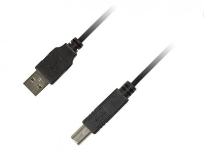 Кабель Piko зі штекерами USB type A — USB type B дає змогу підключати стандартну. . фото 2