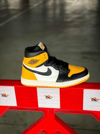 Кроссовки мужские черно-желтые Jordan 1 Mid "Yellow Black"
Стильная черно-желтая. . фото 6