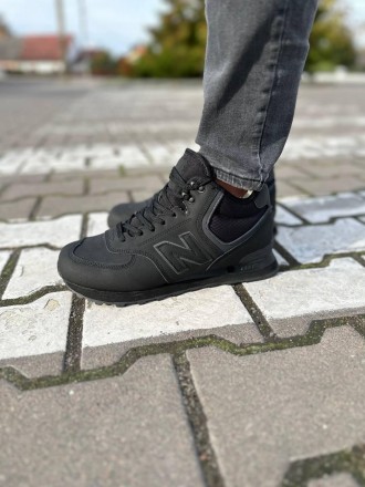 Кроссовки мужские черные зимние New Balance 574 Black Winter
Легендарная модель . . фото 4