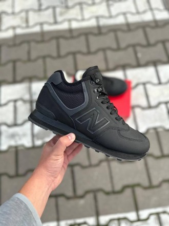 Кроссовки мужские черные зимние New Balance 574 Black Winter
Легендарная модель . . фото 2