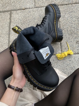 Ботинки женские черные демисезонные Dr. Martens Jadon Audrick Black Termo
Женски. . фото 4