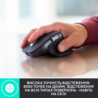 MX Master 3S for Business - високопродуктивна миша зручної форми з покращеною ро. . фото 8